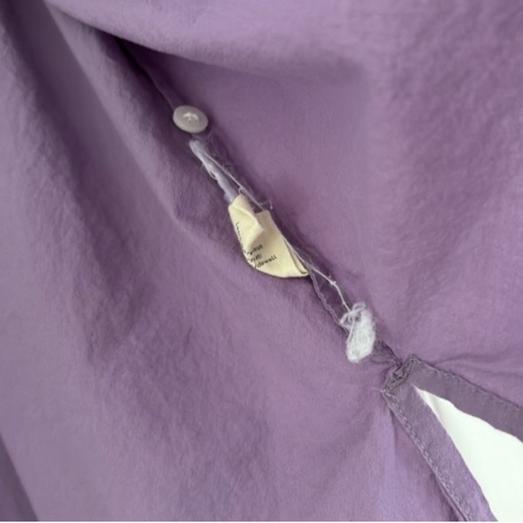 Madewell Women's Purple Shirt - Picture 6 of 7